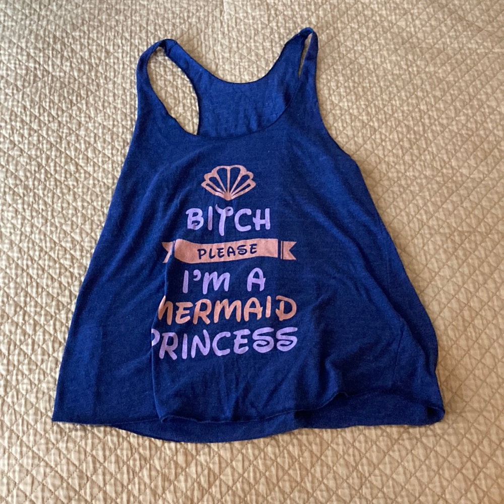 Mermaid Tank Top by American Apparel.  Size Large